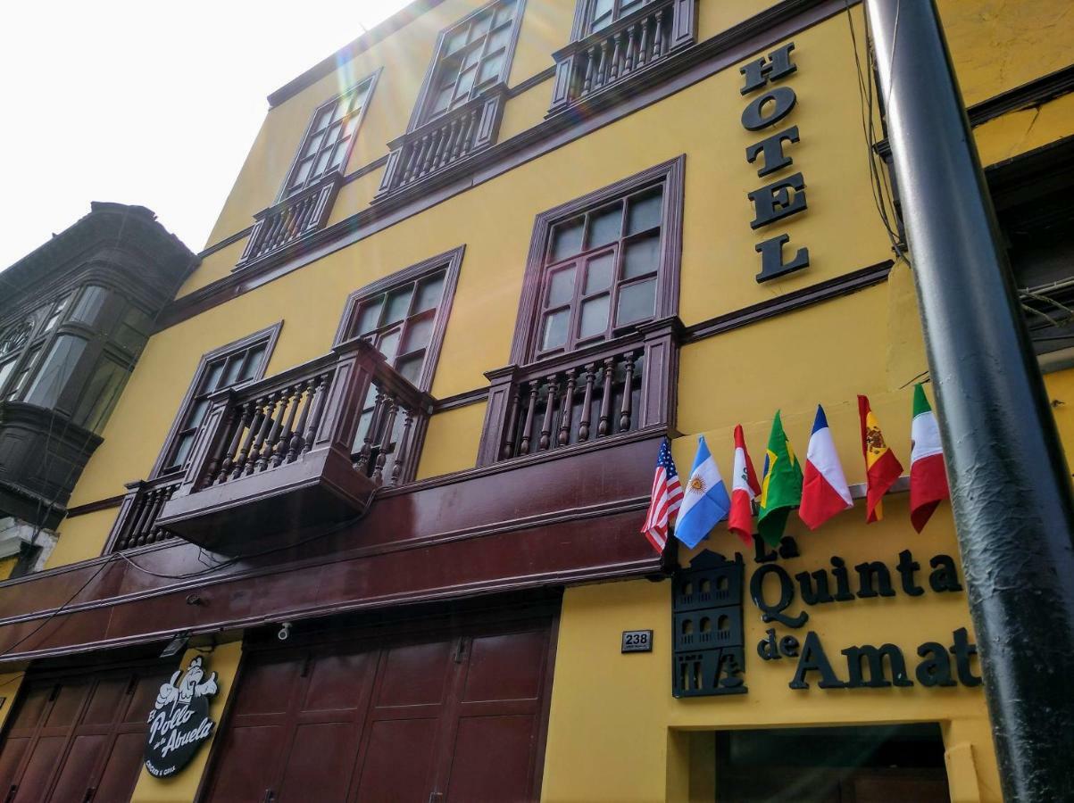 Hotel La Quinta de Amat Distretto di Distretto di Lima Esterno foto